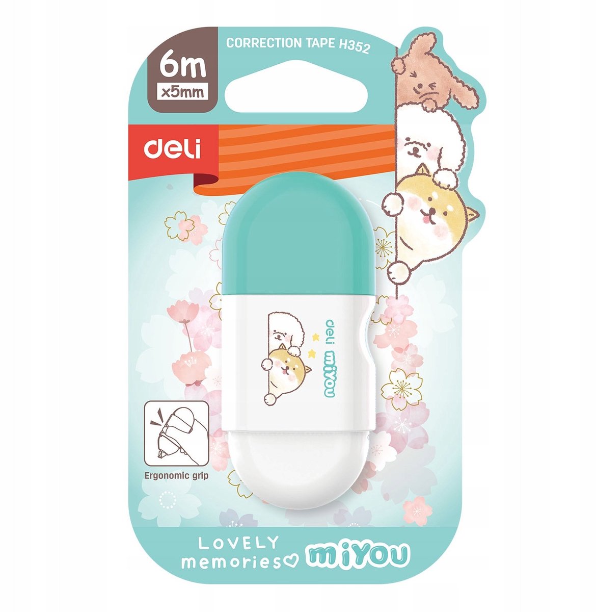 Deli MiYou Pastelcorrectorrol 5 mm x 6 m - Ergonomisch en schattig