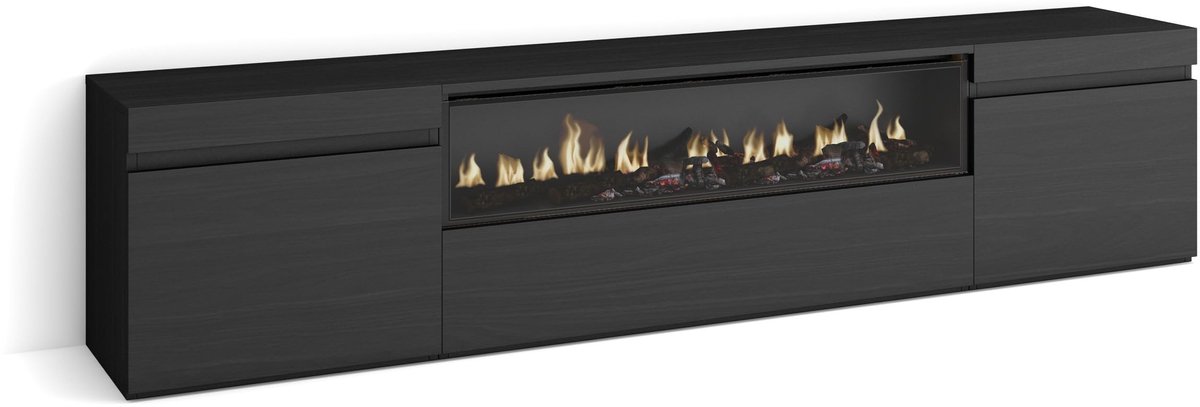 Skraut Home TV-meubel - TV - woonkamermeubelen opslag - 200 x 45 x 35 cm - voor tv's tot 80 inch - ShopVlot