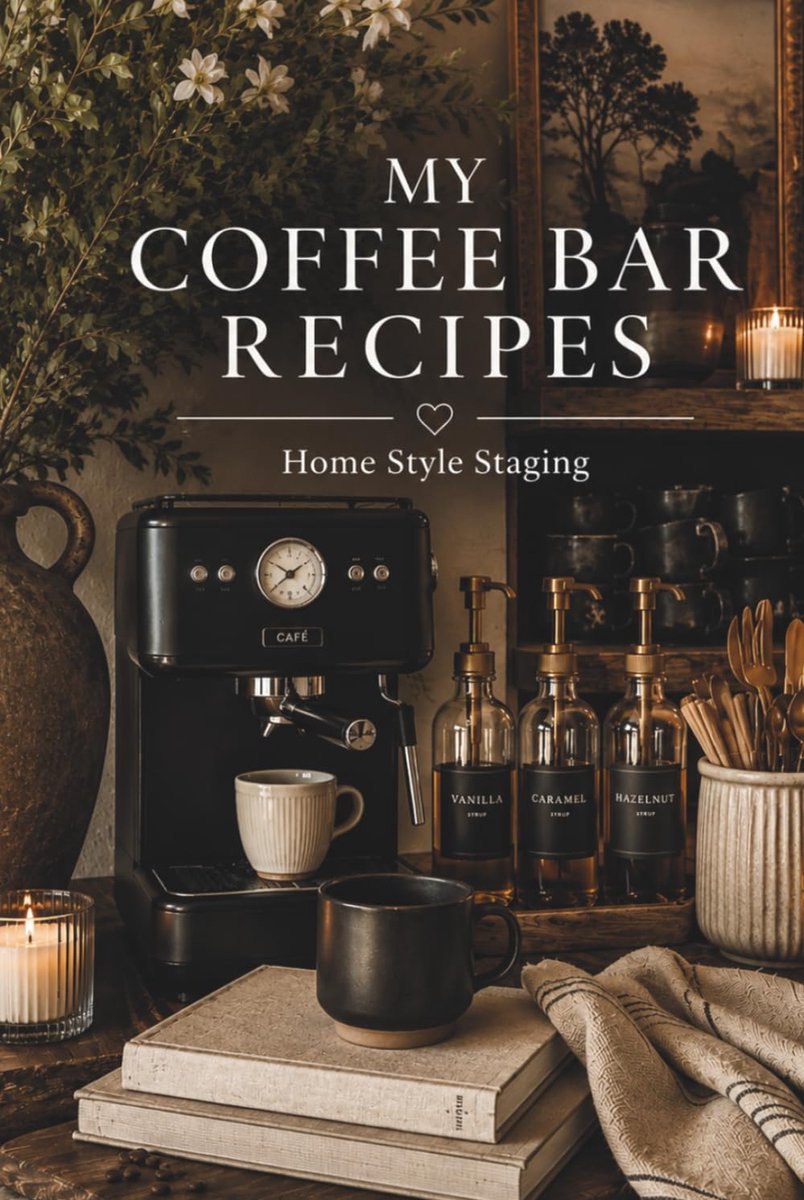 My Coffee Bar Recipes: A Recipe Keeper for Coffee Creations, Favorite Drinks & Coffee Bar Inspiration - ShopVlot