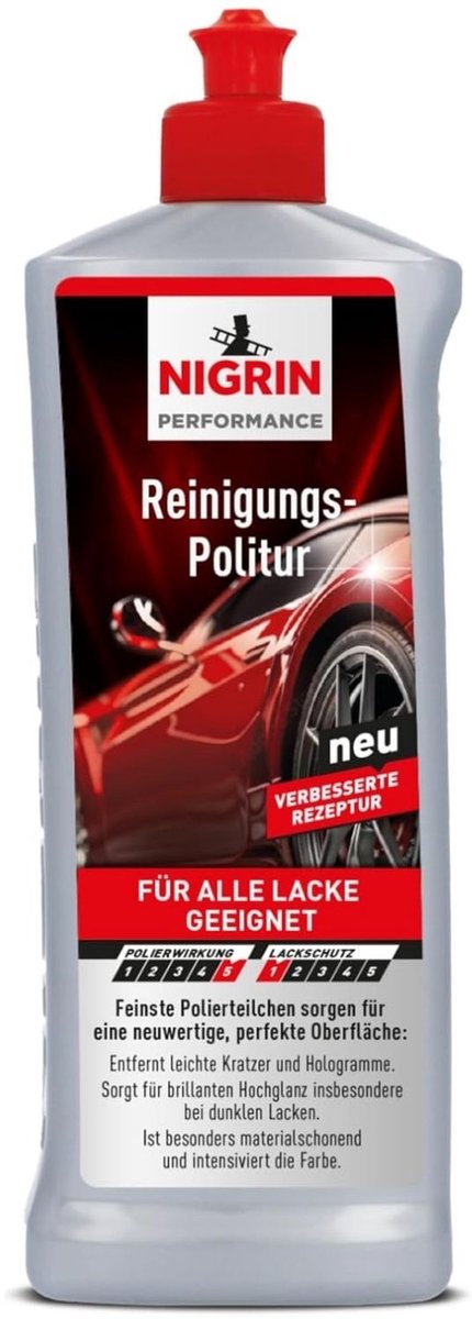 Nigrin Reinigingspolish 500ml Lakreiniger Autopolish Lakpolish Verzorging