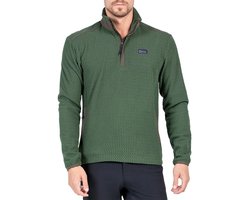 +8000 Balerion Fleece Met Halve Rits Groen M Man