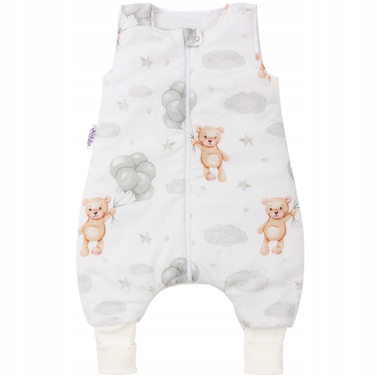Babyslaapzak met voetjes, katoen, XL, warm, 85 cm