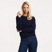 Gareth & Lucas - Knitted Sweater Navy - S - Zachte en Warme Gebreide Trui - Dames - Wintersport