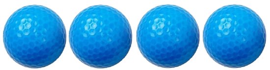 4x Blauwe Fluorescerende Minigolf Ballen — afbeelding 3