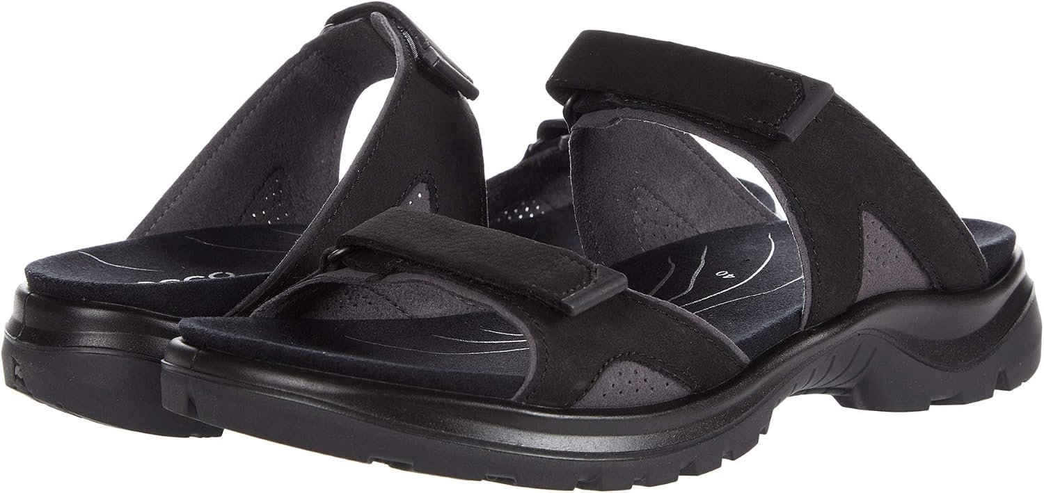 ECCO Yucatan 2.0 Dames Slides Comfortabele Outdoor Sandalen Zwart