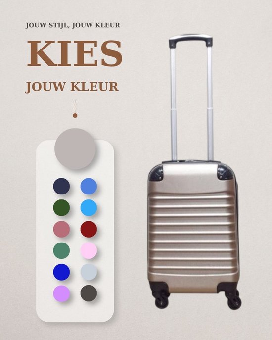 Quadrant XS - Kleine Handbagage Koffer - Champagne
