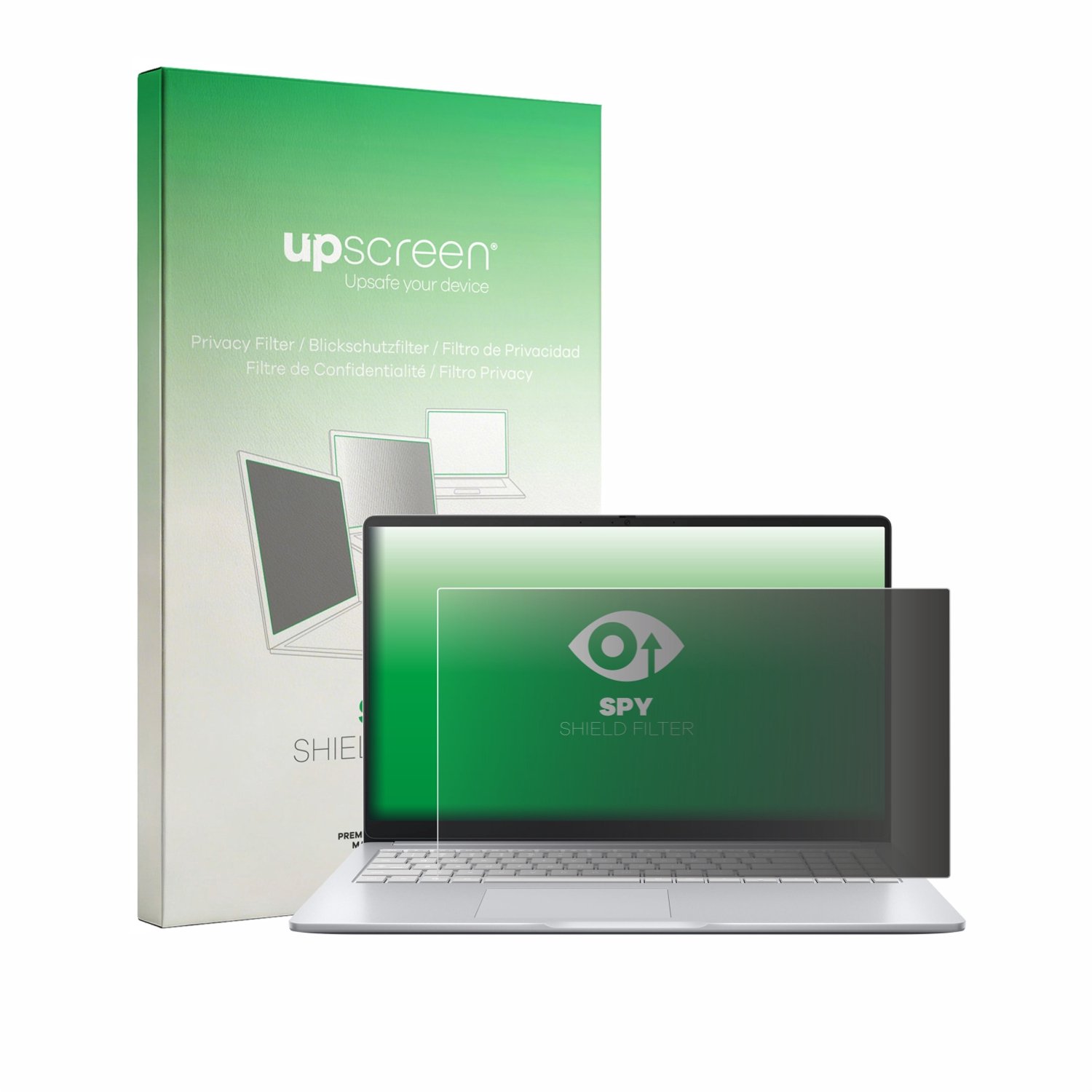 upscreen - privacyscherm voor ASUS Chromebook CM14 CM1405 - privacy filter screenfilter Blauwlichtfilter