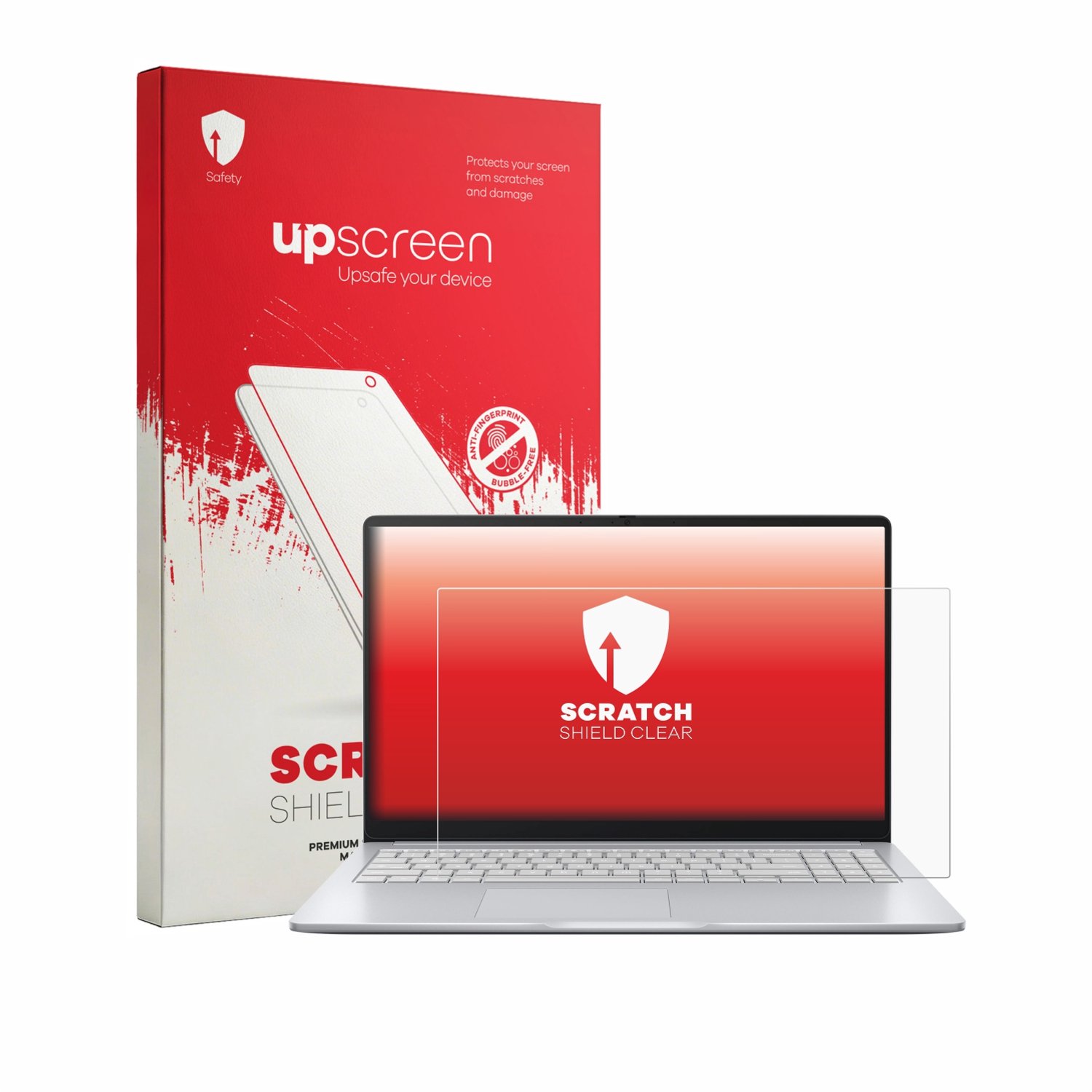 upscreen - Screenprotector voor ASUS Chromebook CM14 CM1405 - Folie Beschermfolie transparant