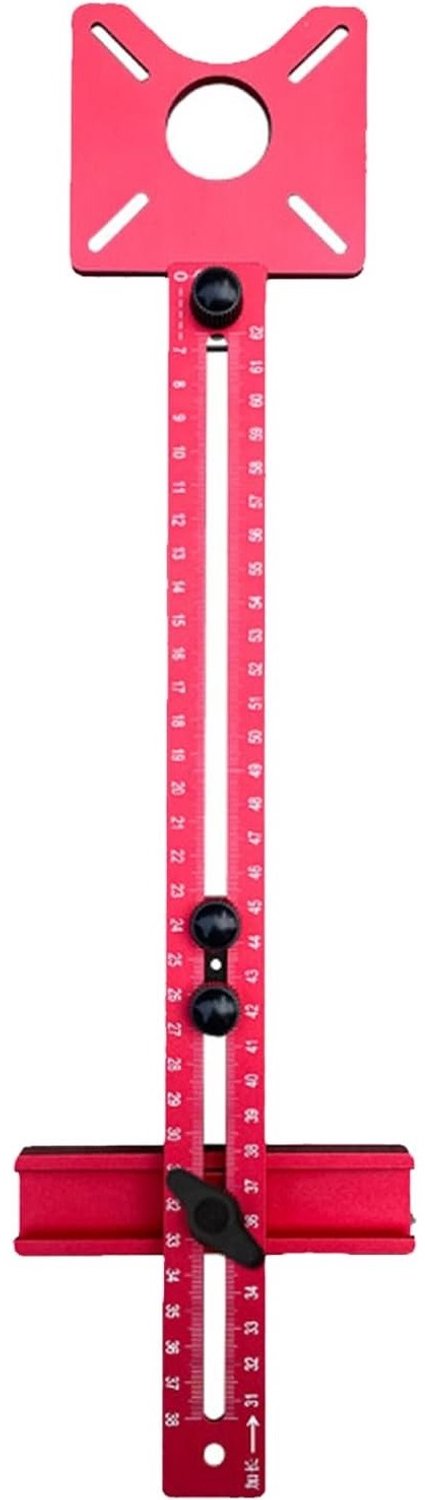 Freesgroefbeugel - Aluminium - 445 mm - Multifunctionele Routergeleider voor Houtbewerking