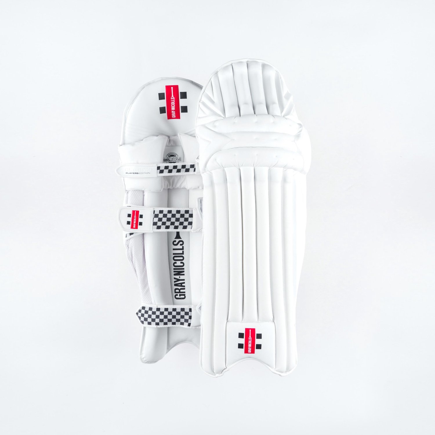 Gray-Nicolls Classic Players Edition Pad - RH - Adult - White.