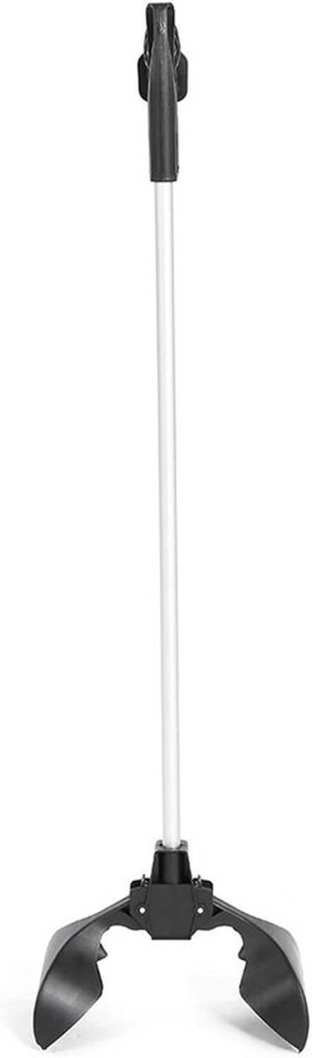 Hondenpoepschep - Afvalgrijper voor honden - Opruimen tijdens het uitlaten - Ergonomisch bereikontwerp - 75 cm - Zwart