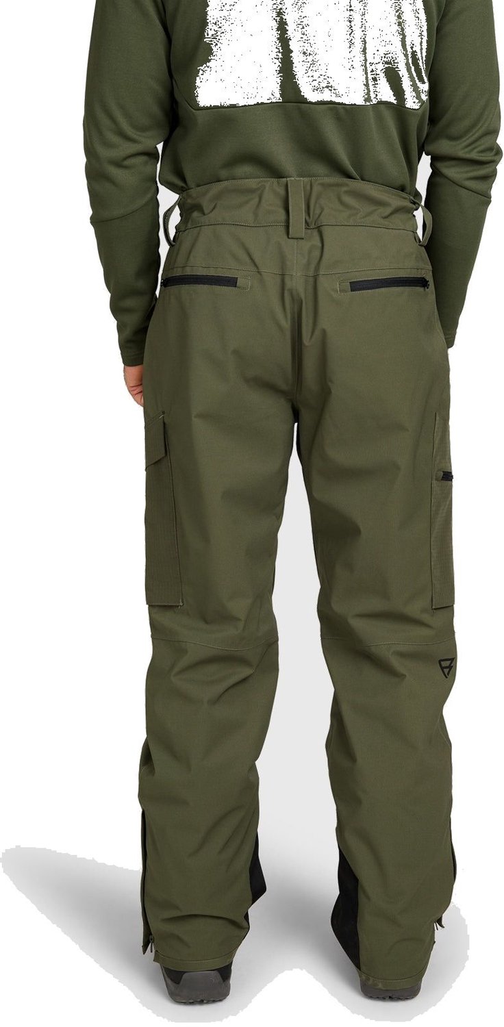 Brunotti Jamiros Skibroek Heren Deep Ski Broek 15K Waterproof Ademend Relaxed Fit Groen