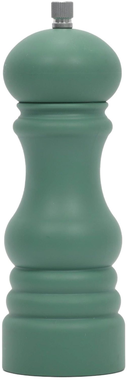 EH Excellent Houseware - Pepermill van kunststof, Ø 6 x 17,5 cm - smaragdgroen