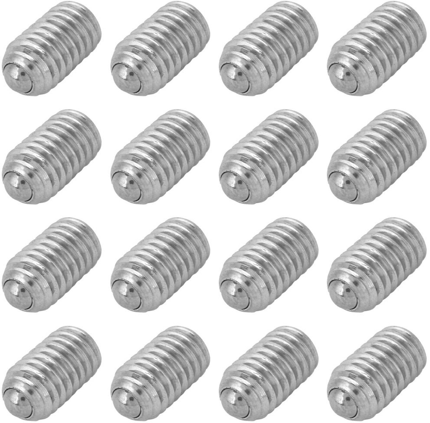 M6 Veerbal Plunjer Schroeven Set van 20 Stuks