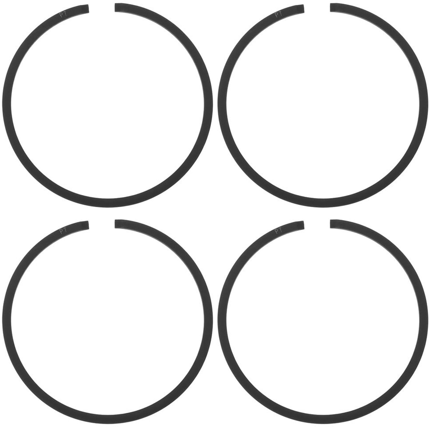 Zuigerveren 4 Stuks - 35 x 1,2 mm - Compatibel met MTD Bosmaaier 700/710AST/725 - Vermindert Slijtage/Lekkage - Verbetert Compressie-efficiëntie - Motorveren