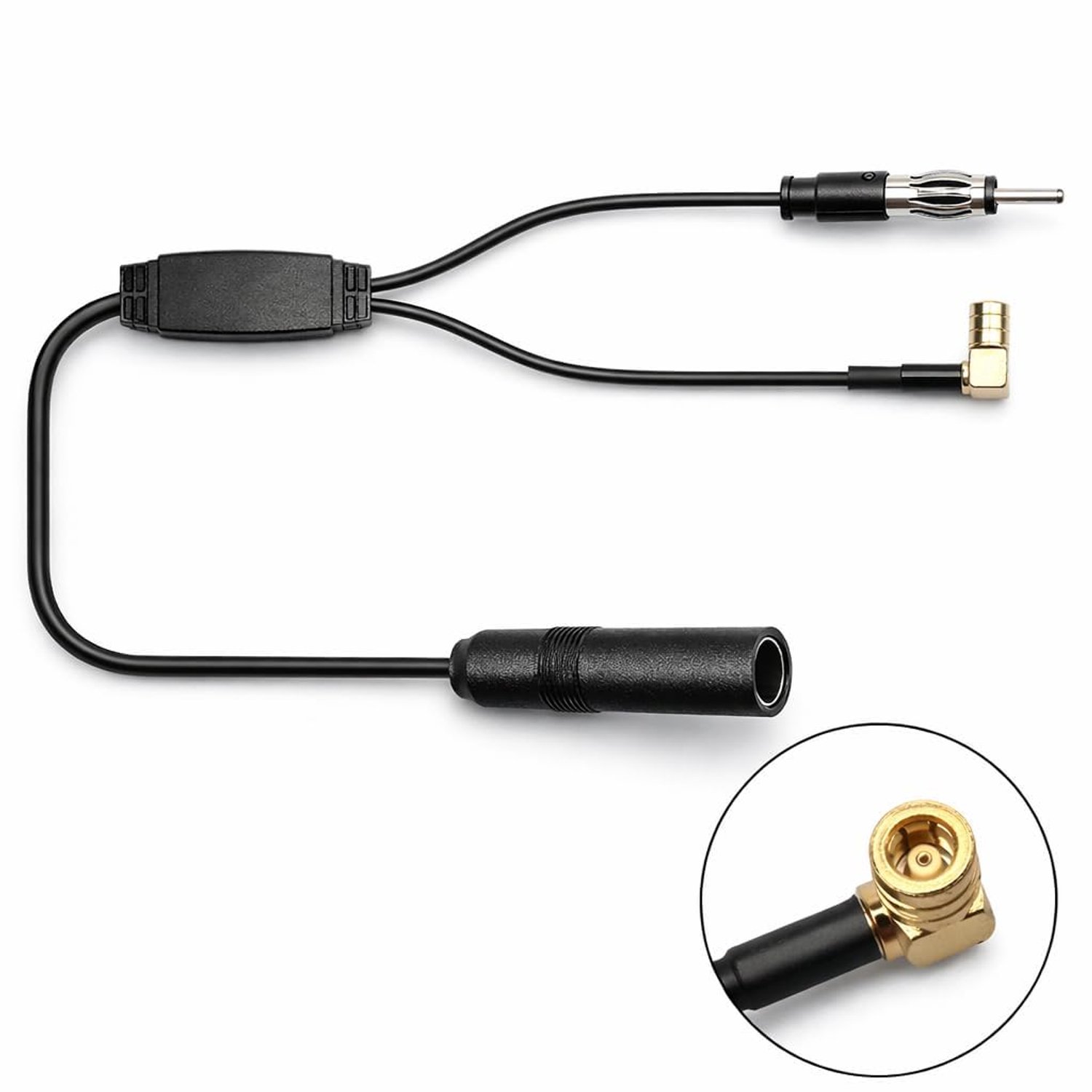 DAB+ Antenne Splitter Adapter - 60 cm voor digitale radio