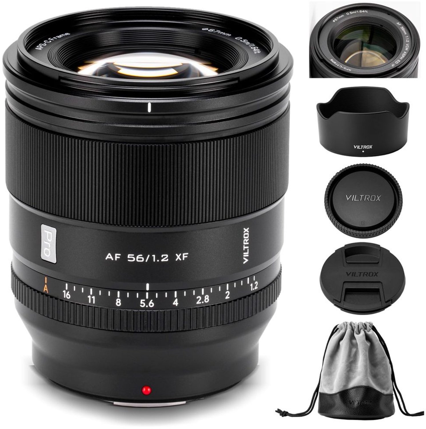 Pro XF-Mount Lens voor Fujifilm met Groot Diafragma
