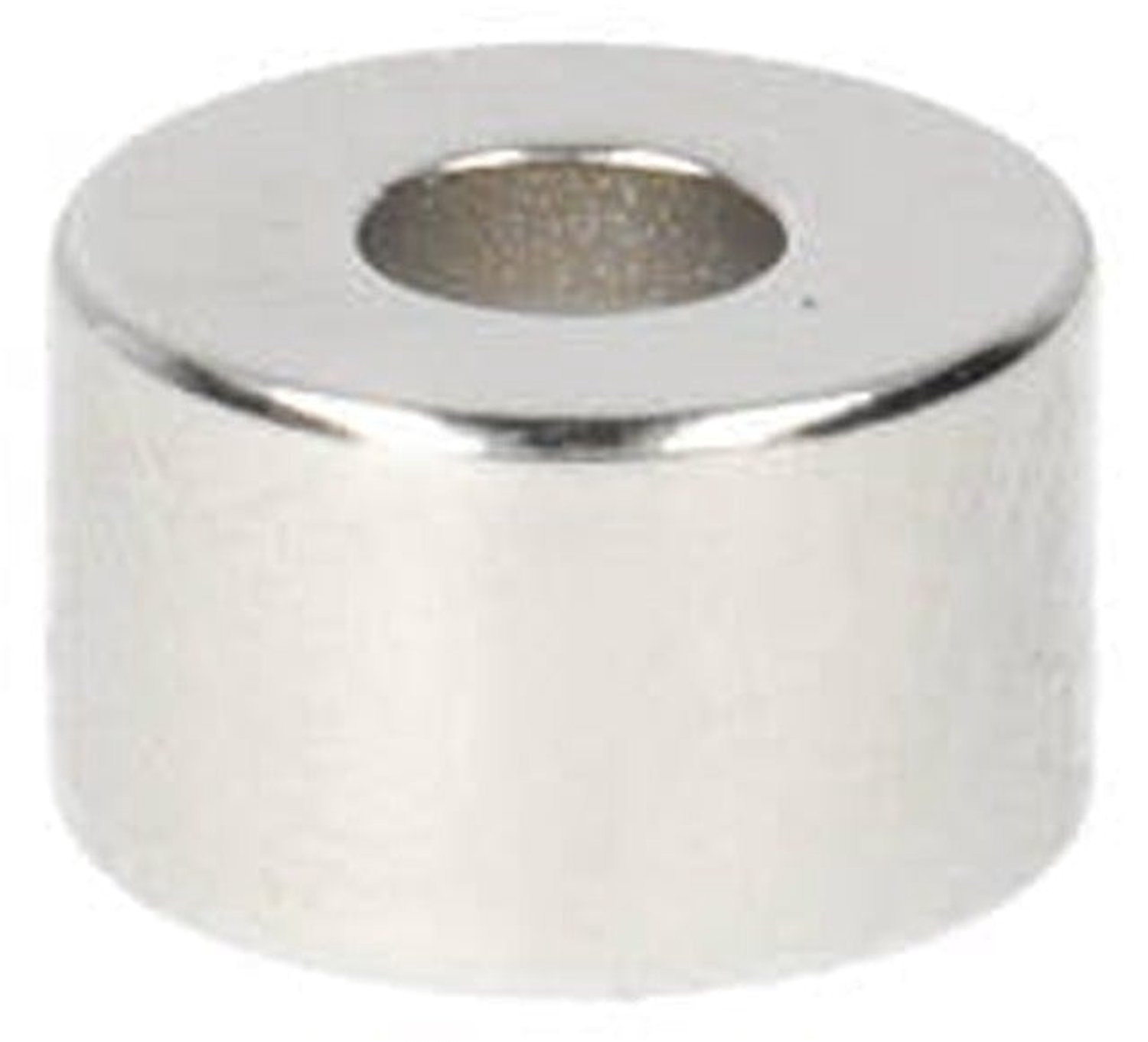 Neodymium Ringmagneet Ø10 x Ø4 x 6 mm N50 NiCuNi – 12 stuks