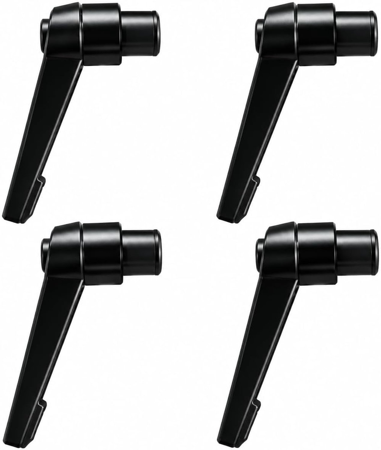 Verstelbare klemhendel M8 - 4 stuks - metalen spanhendel - snelle positionering en bevestiging - ServiceTopper
