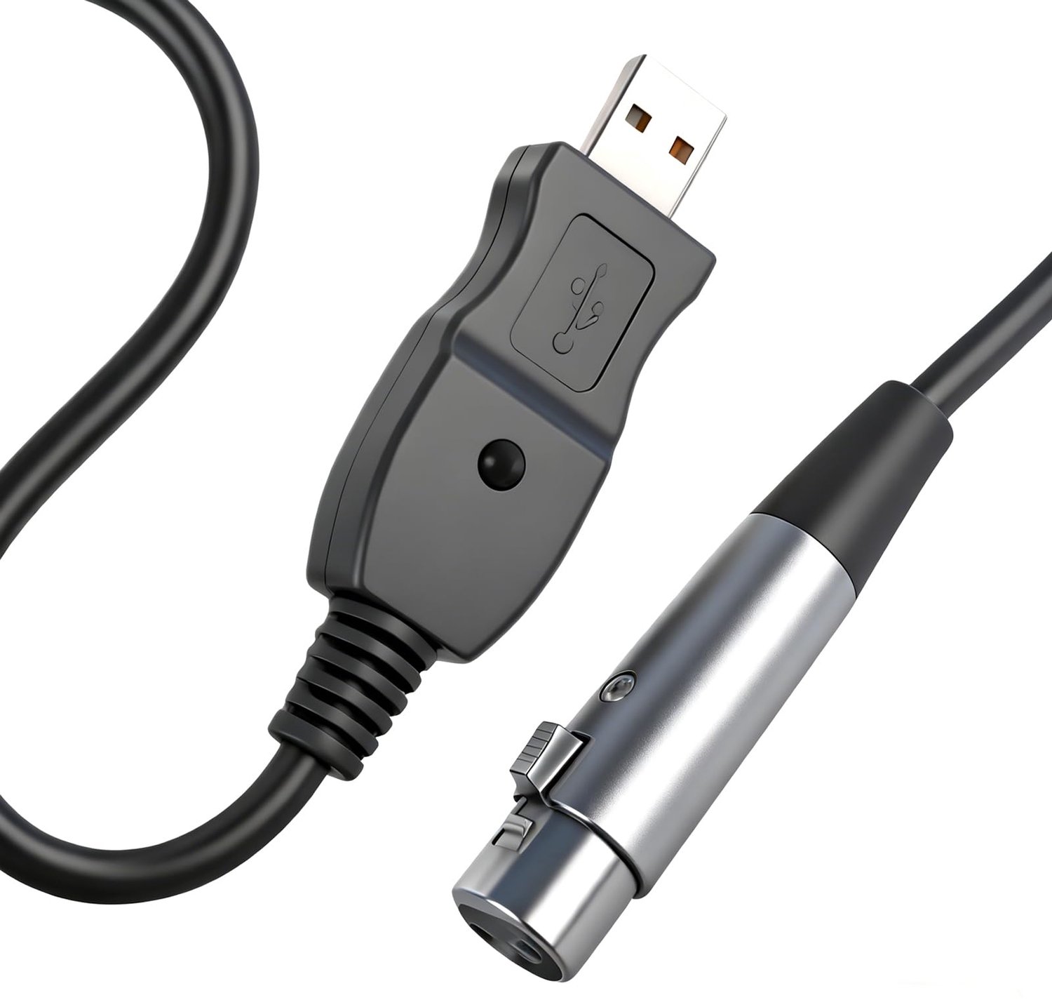 USB Microfoon Kabel 3 m voor DMX 512 en Audio
