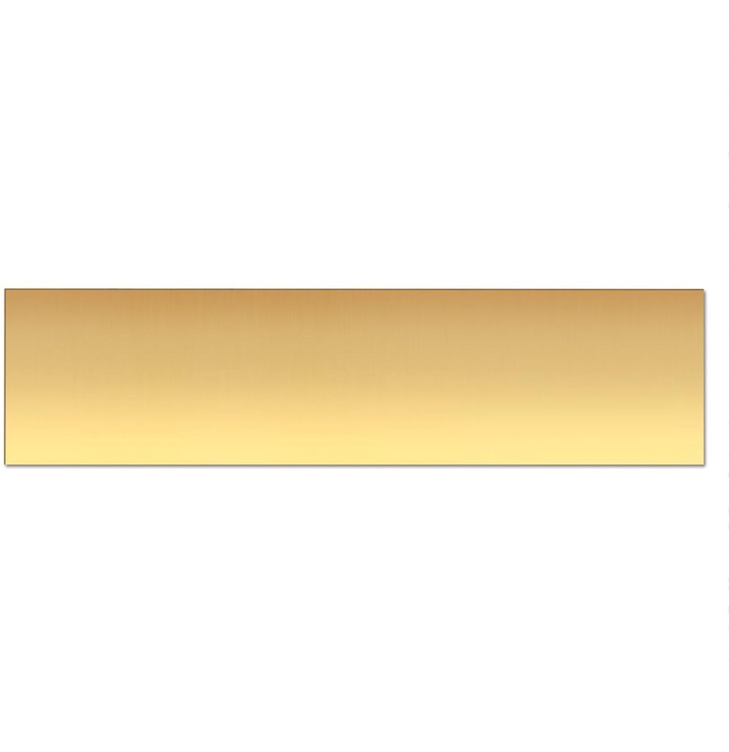 Brass Plaat, 99.9% Puur voor Engraving en Creatieve Projecten