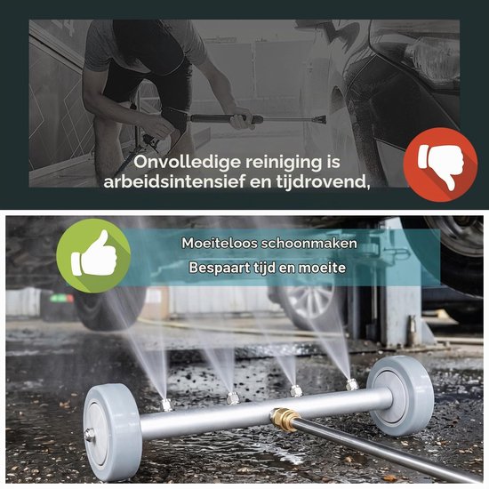 Ondervloerreiniger hogedrukreiniger auto, ondervloerreiniging — afbeelding 3