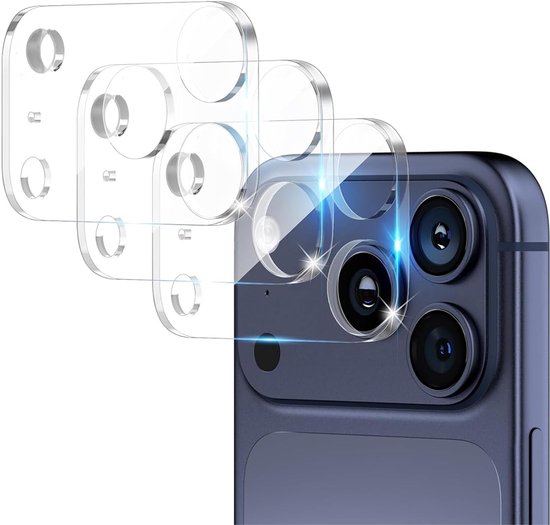 Set van 3 Camera Beschermfolies voor IP 17 Pro Max — afbeelding 2