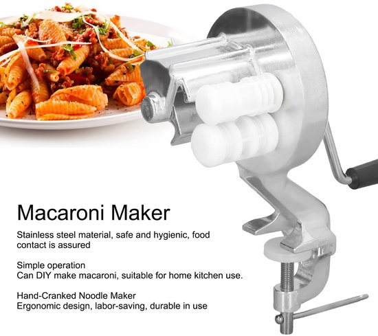 Cavatelli Maker - Handmatige Macaroni Maker - Roestvrij Staal - Duurzaam - Lichtgewicht - Eenvoudig in Gebruik - Pasta Maker — afbeelding 3