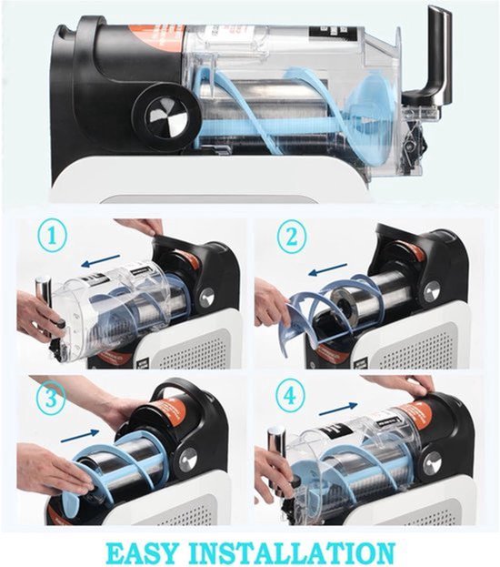 Vervangende eindeloze schroeven voor SLUSHi ijsdrankmachine, BPA-vrij, reserveonderdelen, accessoires voor Slushie machine FS301EU — afbeelding 3