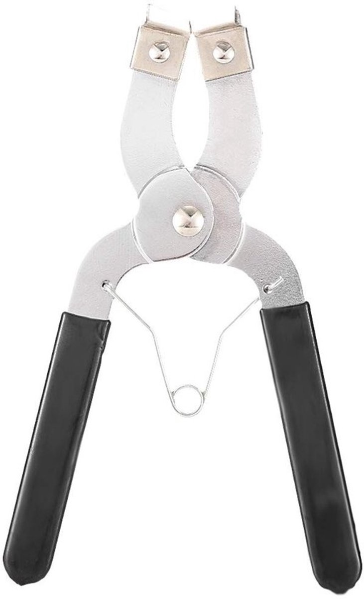 Zuigerringtang Gemaakt van Chroom-Vanadium-Staal - Auto Zuigerringcompressor - Verwijdergereedschap - Maximale Opening 40 mm - Totale Lengte 170 mm - Duurzaam en Roestbestendig - Ringtang