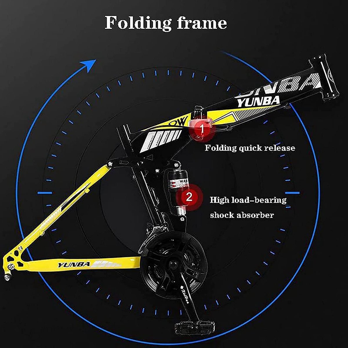 Solidchoice - 26 Inch Mountainbike met 24 Snelheden en Schokabsorptie