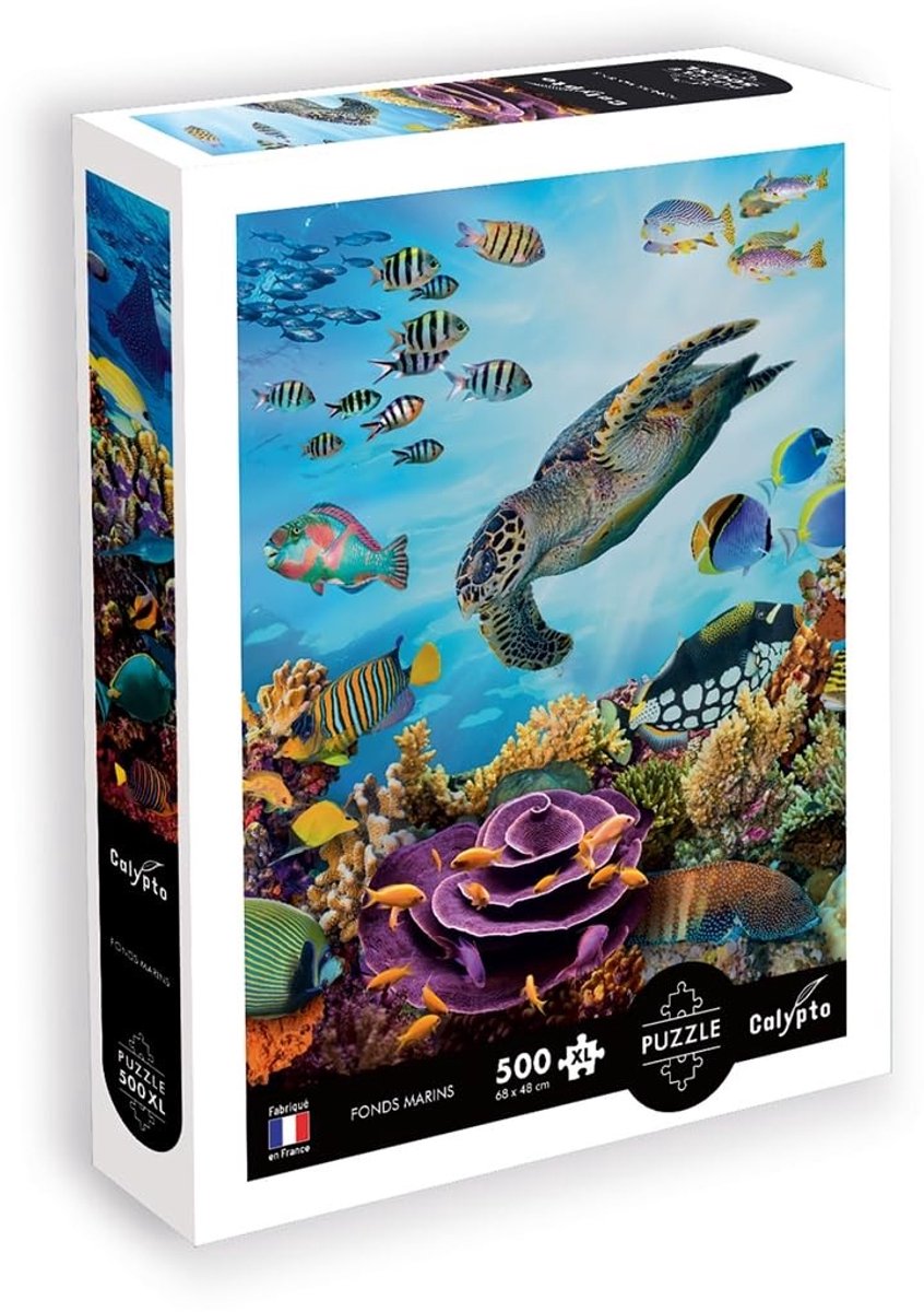 Solidchoice - 500-Delige XL Puzzle van het Koraalrif met Zachte Aanraking