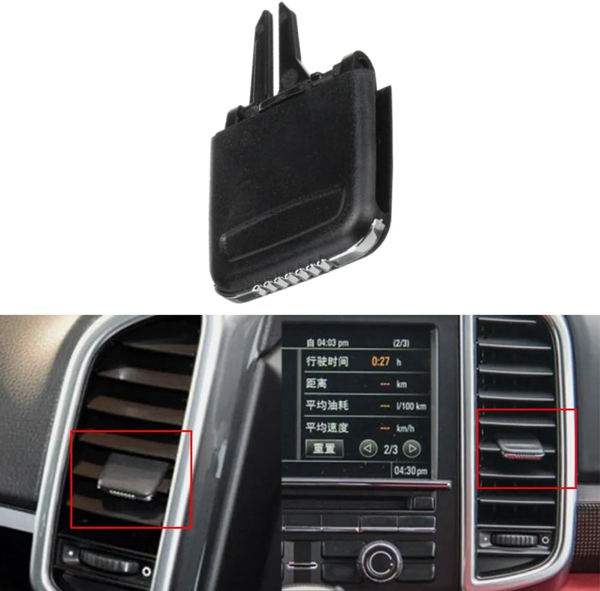 Solidchoice - Air Vent Clip Luchtverfrisser voor Auto (1 Stuk)