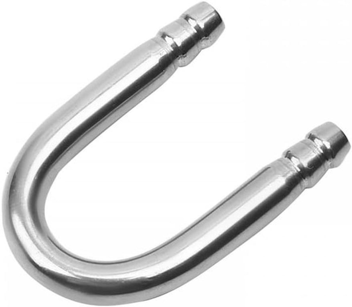 Aquarium U-vormige pijp - roestvrij stalen U-vormige connectoren - voor 4 mm / 0,15 inch buis