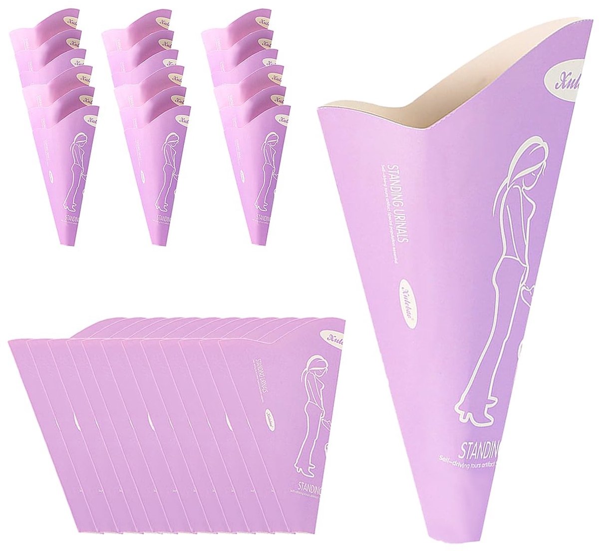 Solidchoice - Vouwbare Vrouwen Urinehulp, Compact en Lichtgewicht