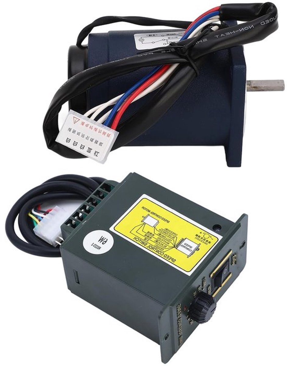 Reductiemotor 6W met Snelheidsregelaar voor Verstelbare Controle en Efficiënte Prestaties (10 tot 2800RPM)