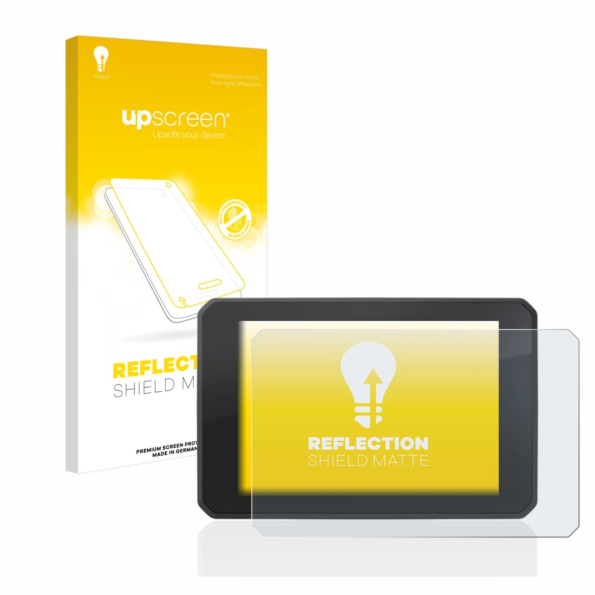 upscreen - Screenprotector voor FIT-EBIKE Display Comfort - Folie Beschermfolie anti glare matte