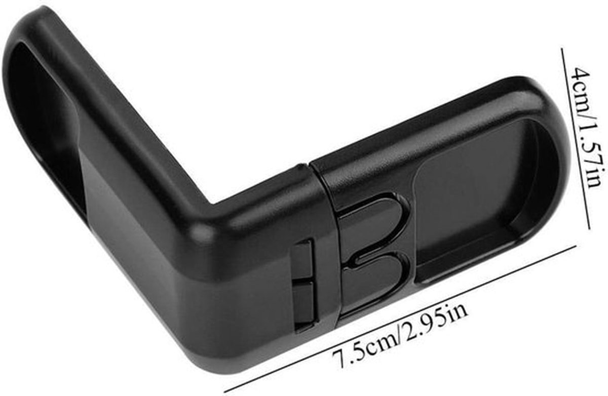Veiligheidssloten 5 Stuks - Kast/Deursloten - Kindveilig - ABS Materiaal - Duurzaam - Afmetingen 7,5 x 4 cm - Kinderveiligheidsslot