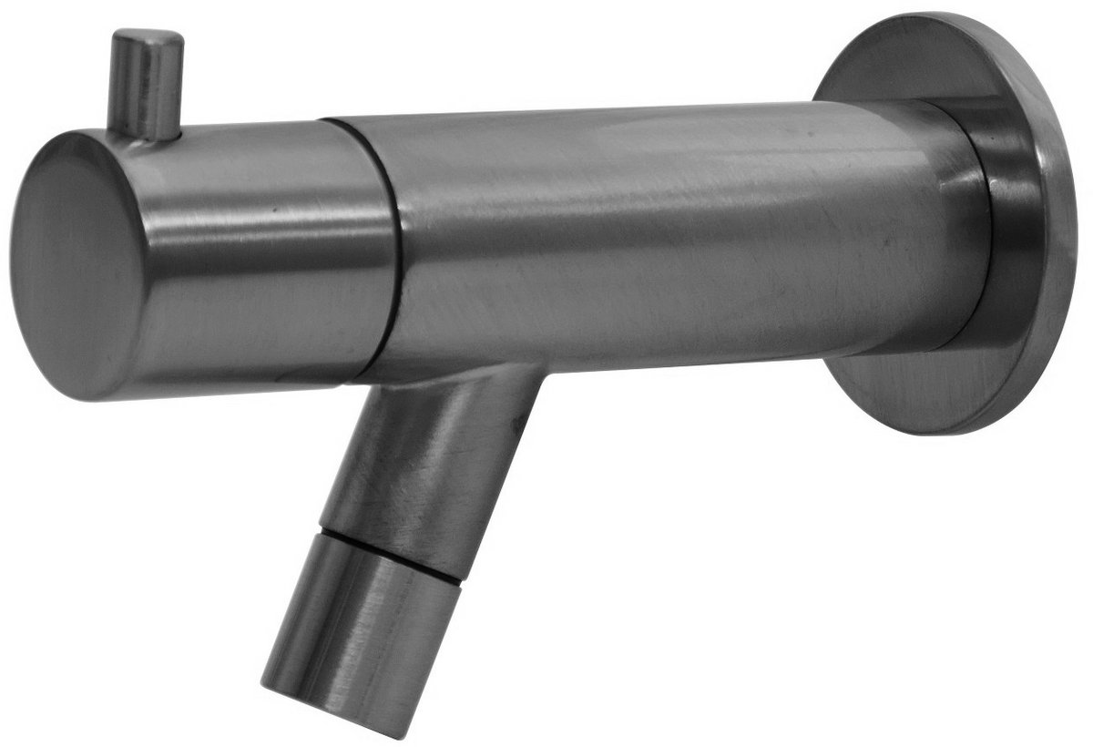 Wand toiletkraan Sanitado Industry in gunmetal