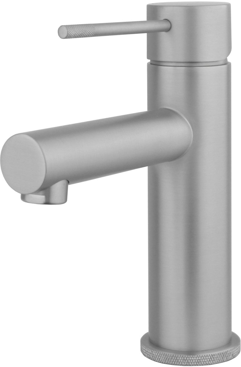 Wastafelmengkraan Sanitado Industry Industry met vaste uitloop in RVS