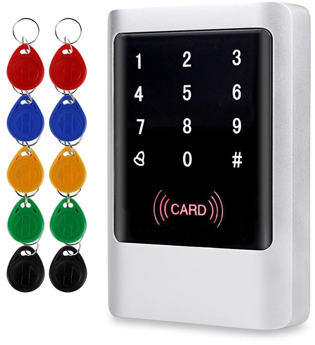 Solidchoice - Waterdicht Metaal PIN Code Toegangssysteem met Achtergrondverlichting