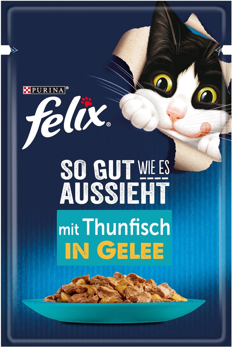 Solidchoice - Nat Voer in Gelei met Tonijn voor Katten (26 x 85g)