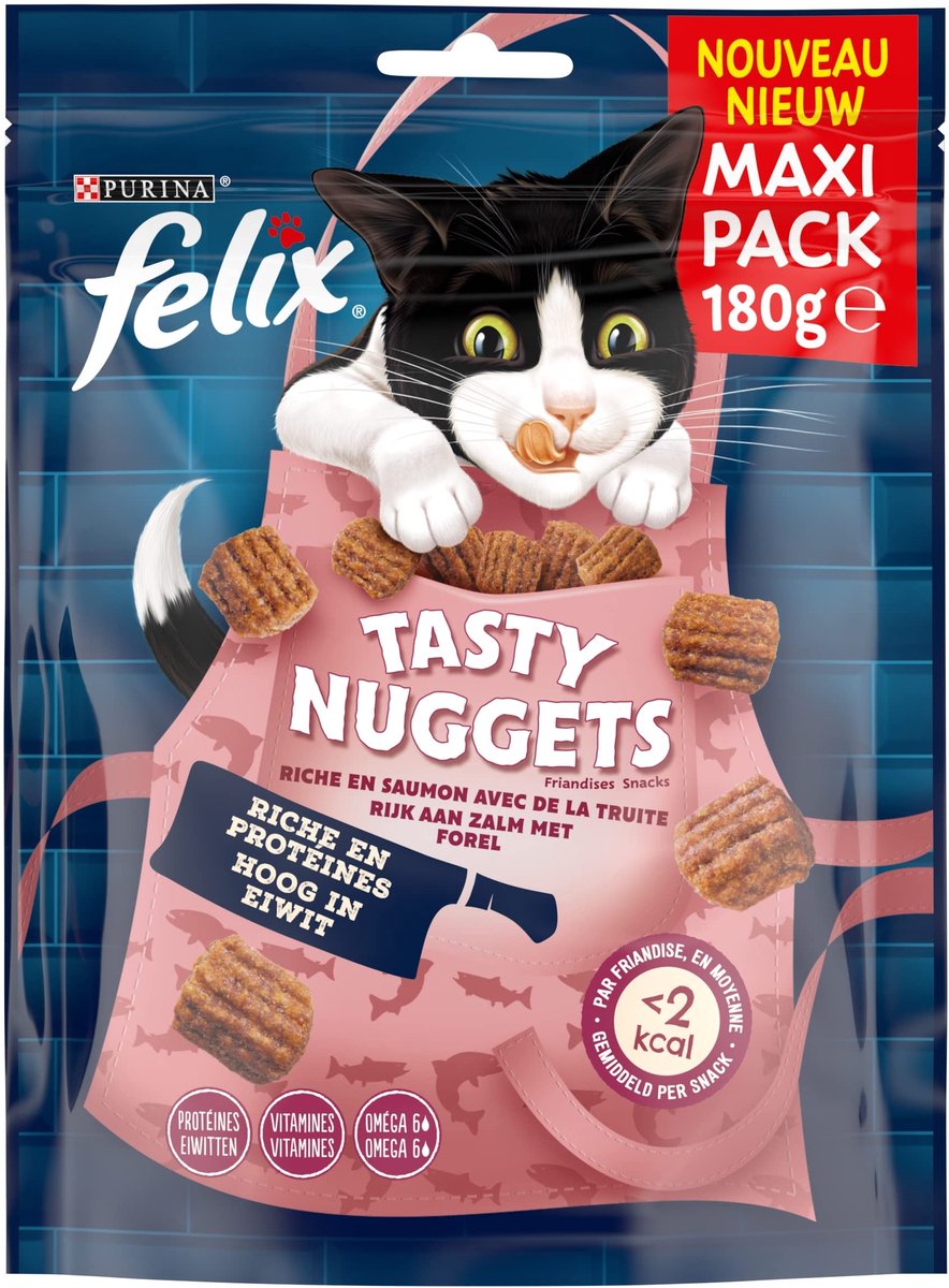 Solidchoice - Tasty Nuggets met Zalm en Forel, 180 g