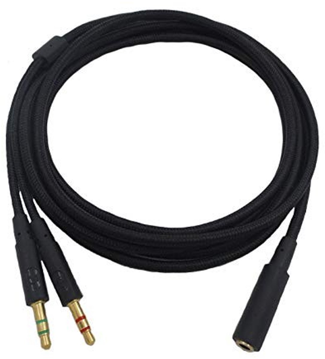 Solidchoice - 2-in-1 Headsets Splitter Kabel voor Audio Apparaten