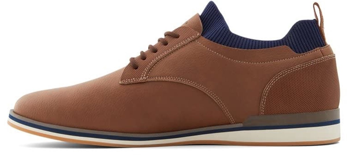 Solidchoice - Heren Oxford Schoenen van Kunstleer met Veters