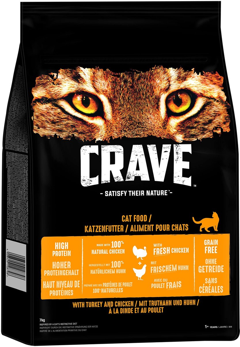 Solidchoice - Eiwitrijk Droogvoer voor Volwassen Katten met Kalkoen en Kip 7 kg