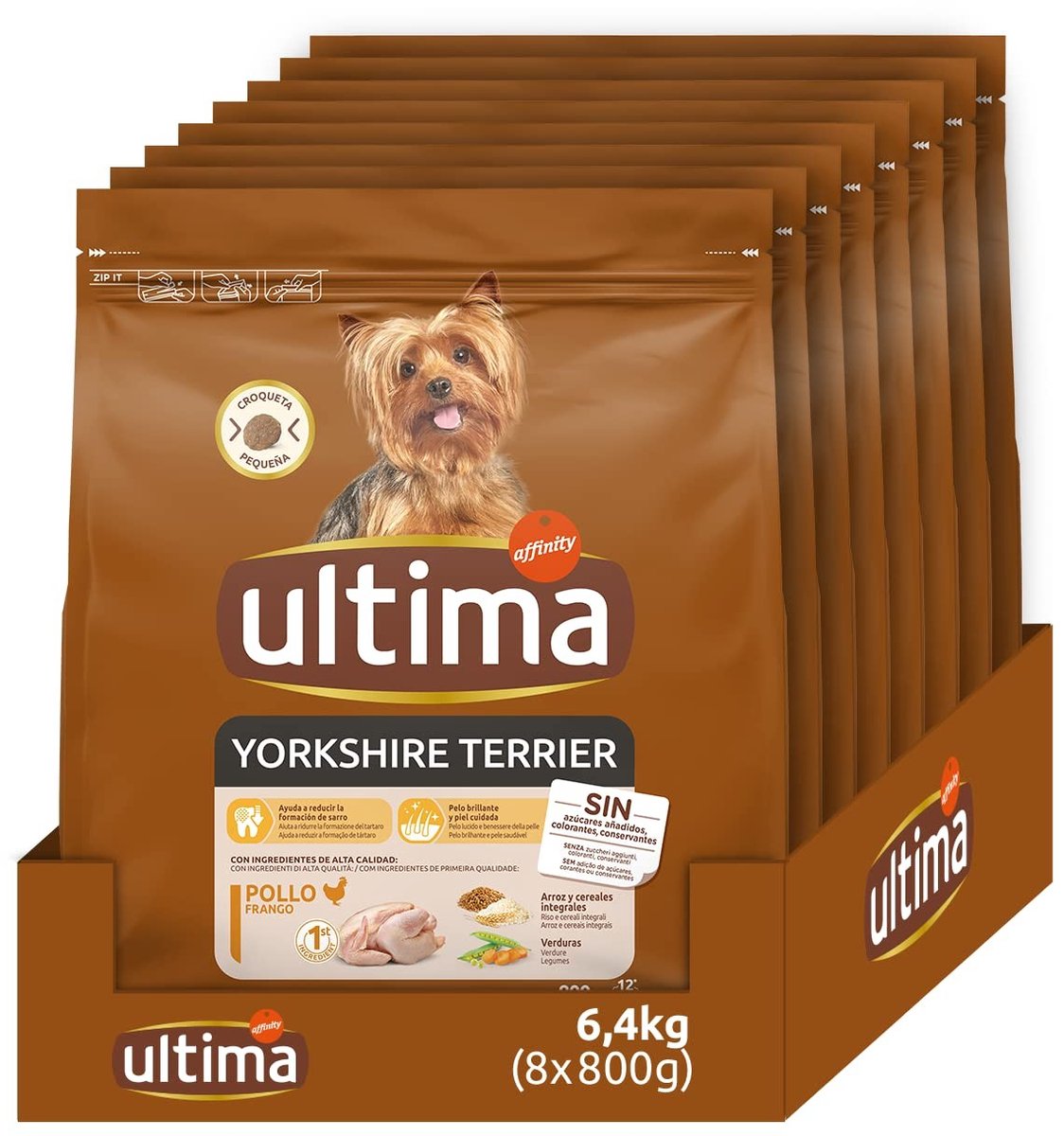 Solidchoice - Droogvoer voor Yorkshire Terriers met Kip