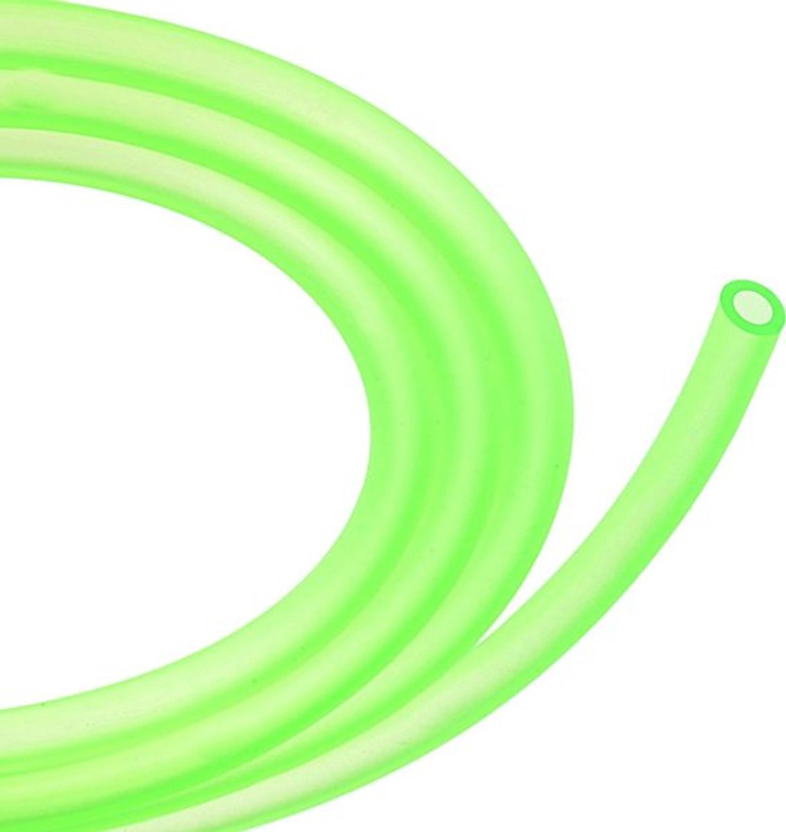 PVC luchtslang 5 mm ID 8 mm OD 3 m lengte - flexibele buisslang - lichtgewicht plastic buis voor waterolie luchtoverdracht - groen.