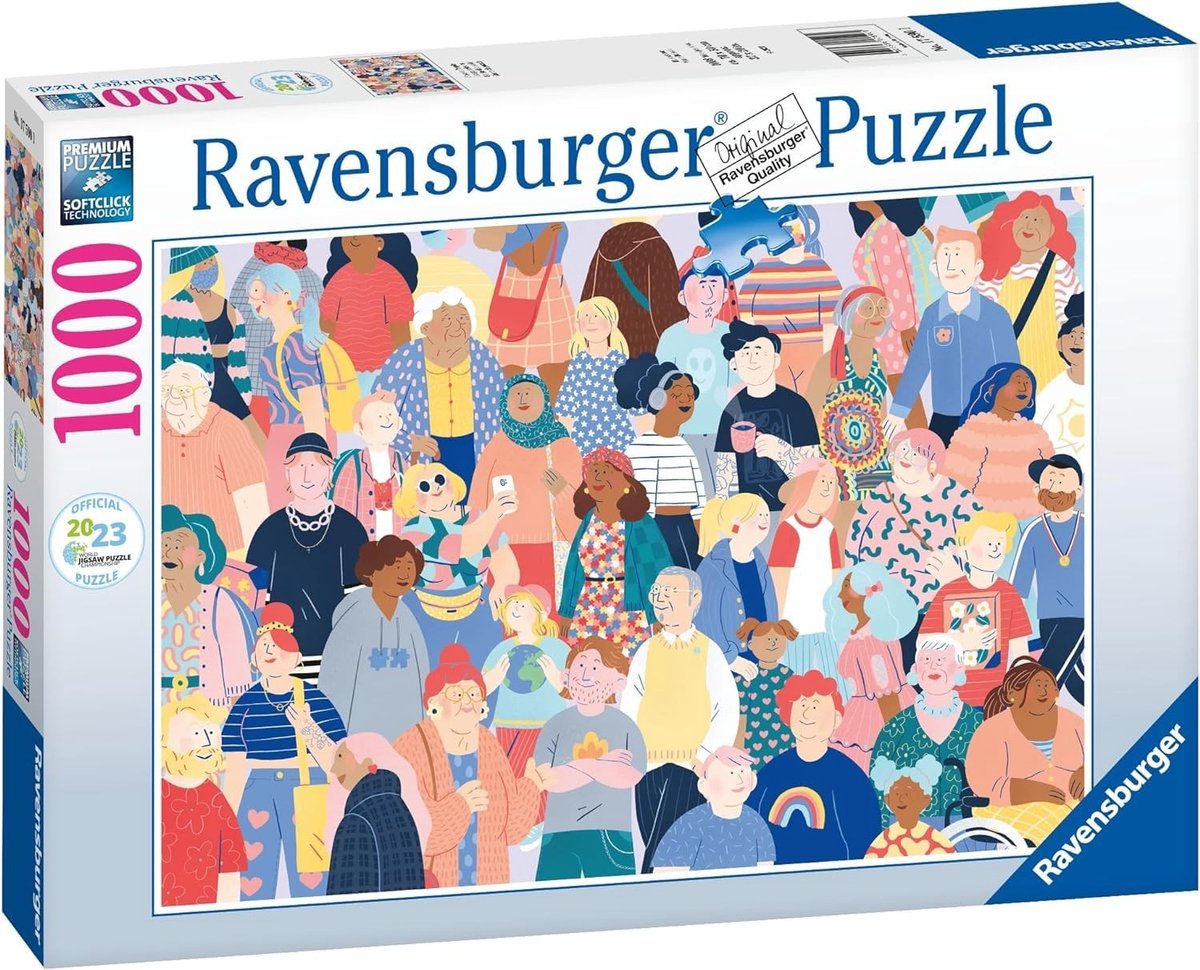 Solidchoice - Puzzel 1000 Stukken voor Volwassenen