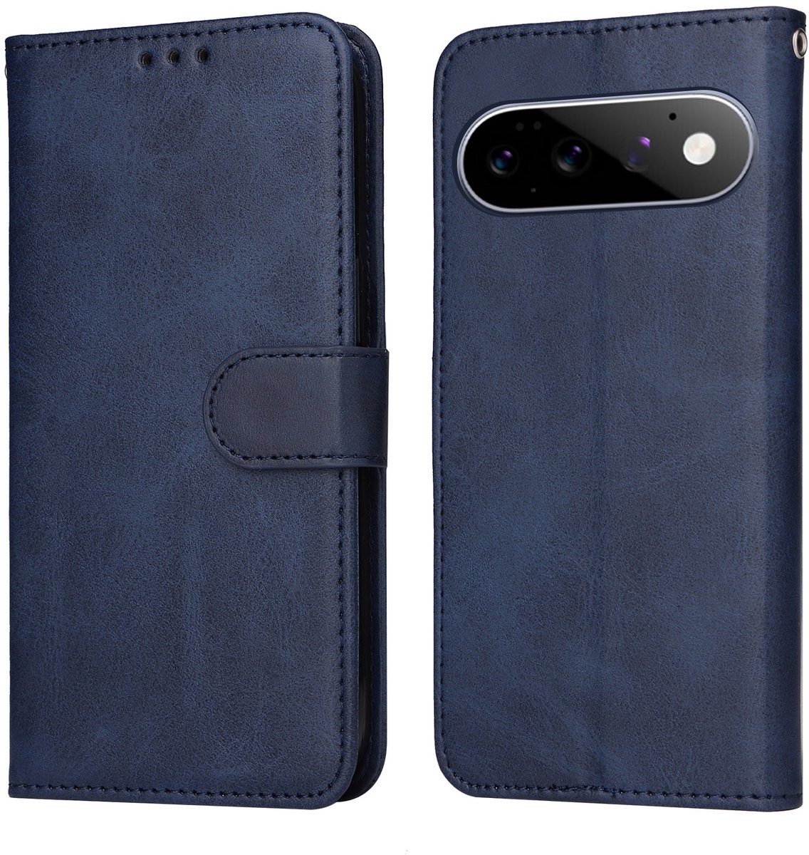 Coverup Hoesje - Geschikt voor Google Pixel 11 / 11 Pro Hoesje - Coverup Book Case - Blauw